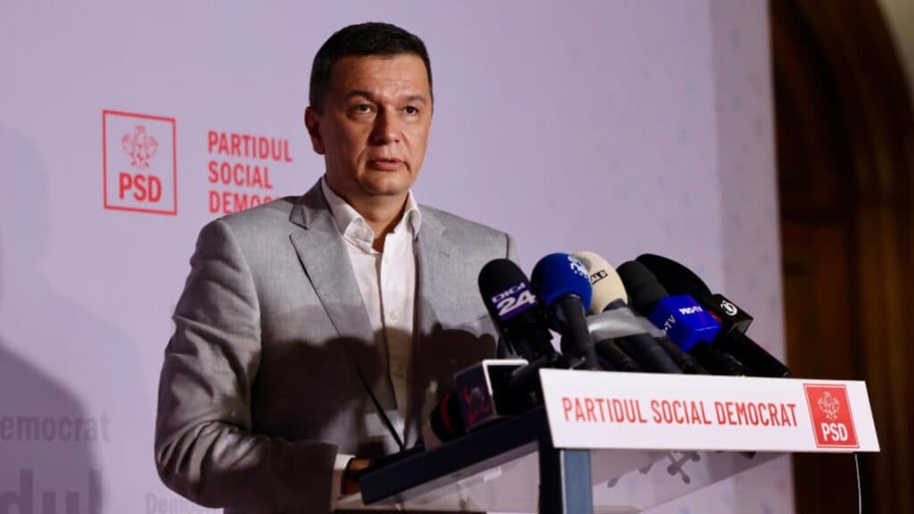 Sorin Grindeanu, declarații de presă după întâlnirea conducerii PSD