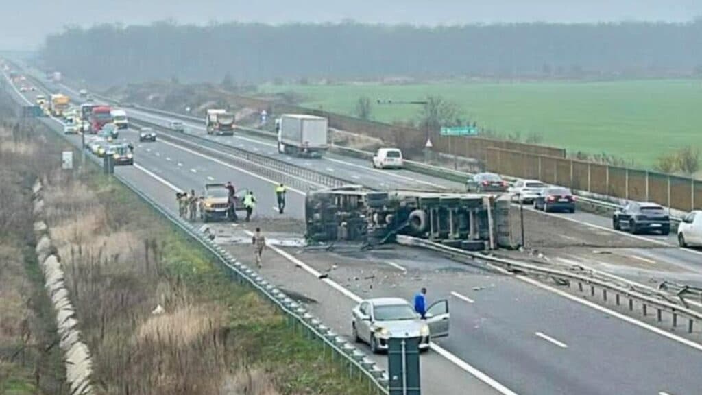 Accident pe A3: Traficul pe ruta București–Ploiești este complet blocat