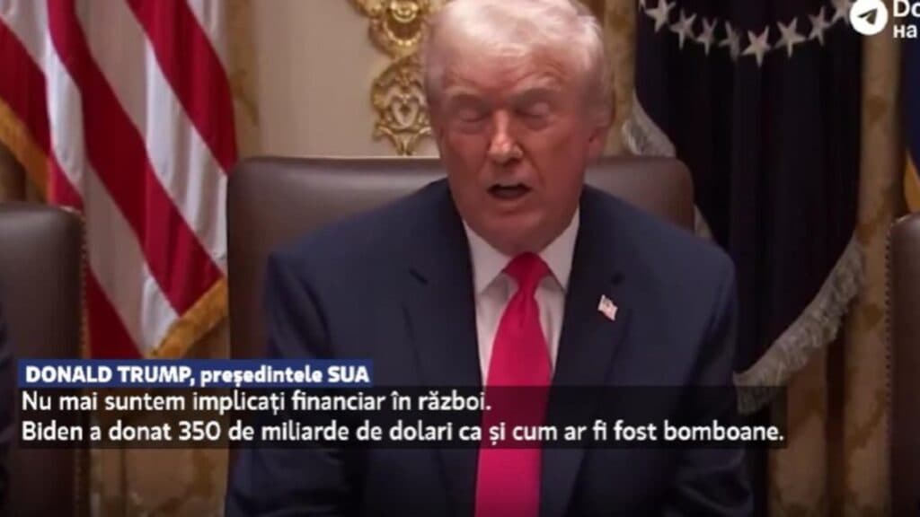 Trump anunță stoparea fondurilor pentru Ucraina: „Ne retragem din sprijinul financiar!”