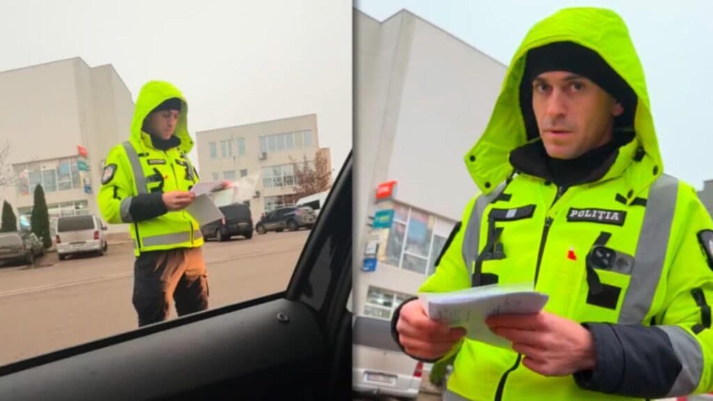 Un polițist din Găgăuzia afirmă cu mândrie: „Limba oficială este română!” după ce a oprit un șofer