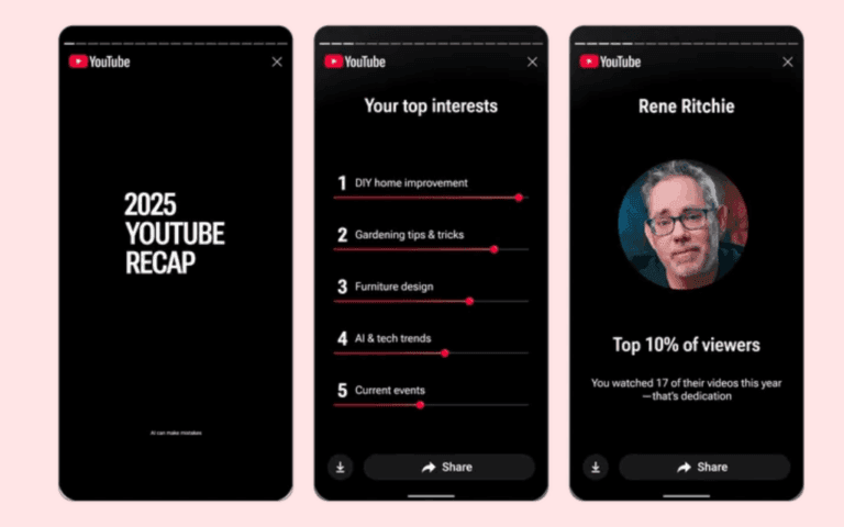YouTube lansează un rezumat inedit al clipurilor pe care le-ai vizionat