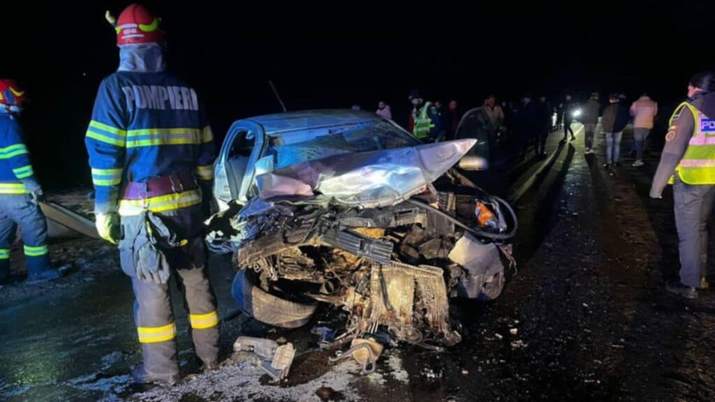 Coliziune devastatoare în Sibiu! A fost declanșat PLANUL ROȘU: șapte victime, dintre care una în stare critică