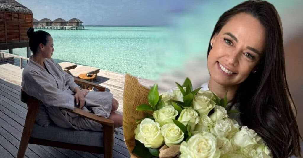 Andreea Raicu strălucește în costum de baie la 48 de ani, impresionând cu apariția sa în vacanța de vis