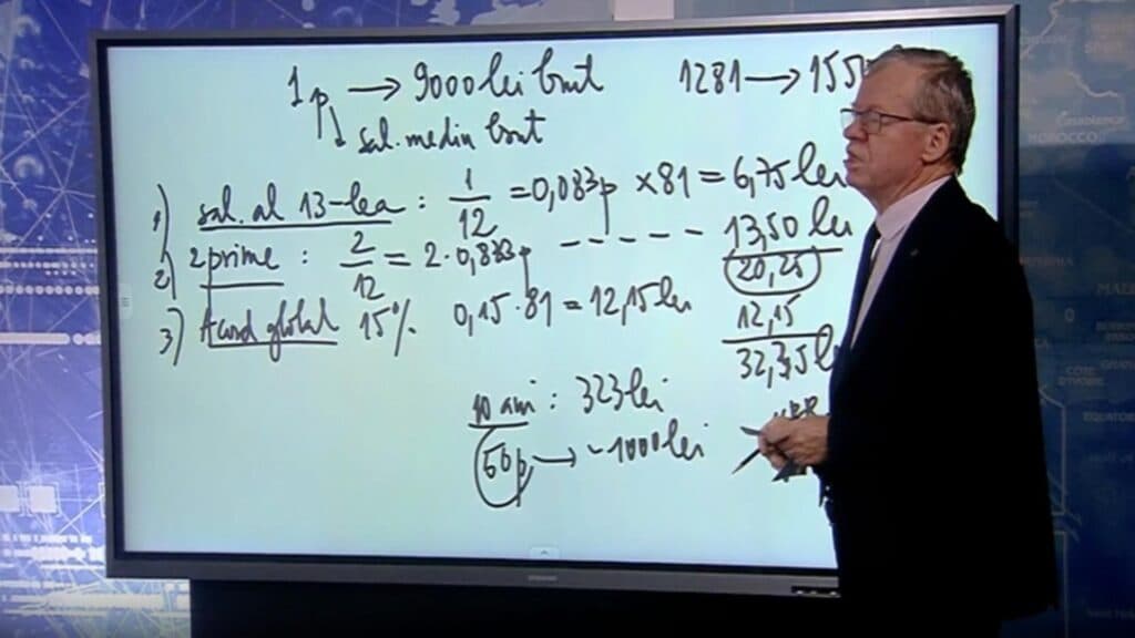 De ce veniturile românilor rămân scăzute chiar și după ajustările recente. Analiza profesorului Anton Hadăr în studioul Realitatea PLUS