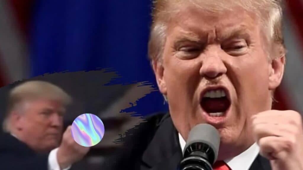 Donald Trump a reacționat cu un gest provocator la acuzațiile unui bărbat care l-a etichetat drept „apărător al pedofililor”
