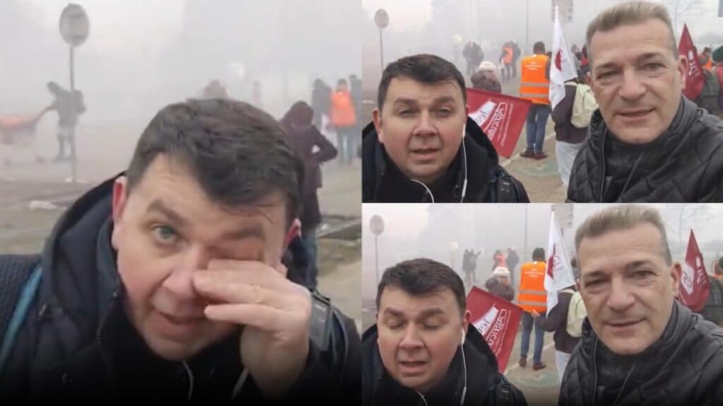 Reportaj de la protestul agricultorilor din Strasbourg: „Ne-au surprins total. Ne-au prins chiar în mijlocul acțiunii.”