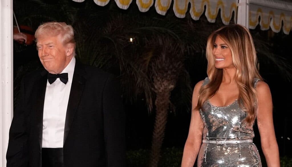 Melania Trump, o viziune de neuitat în noaptea de Revelion! Prima Doamnă a captat atenția tuturor în momentul trecerii în noul an