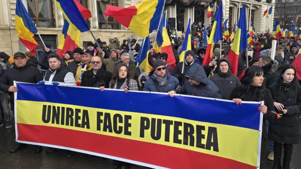 Forțe unite la Iași: Liderii AUR marchează Ziua Principatelor Române în Piața Unirii