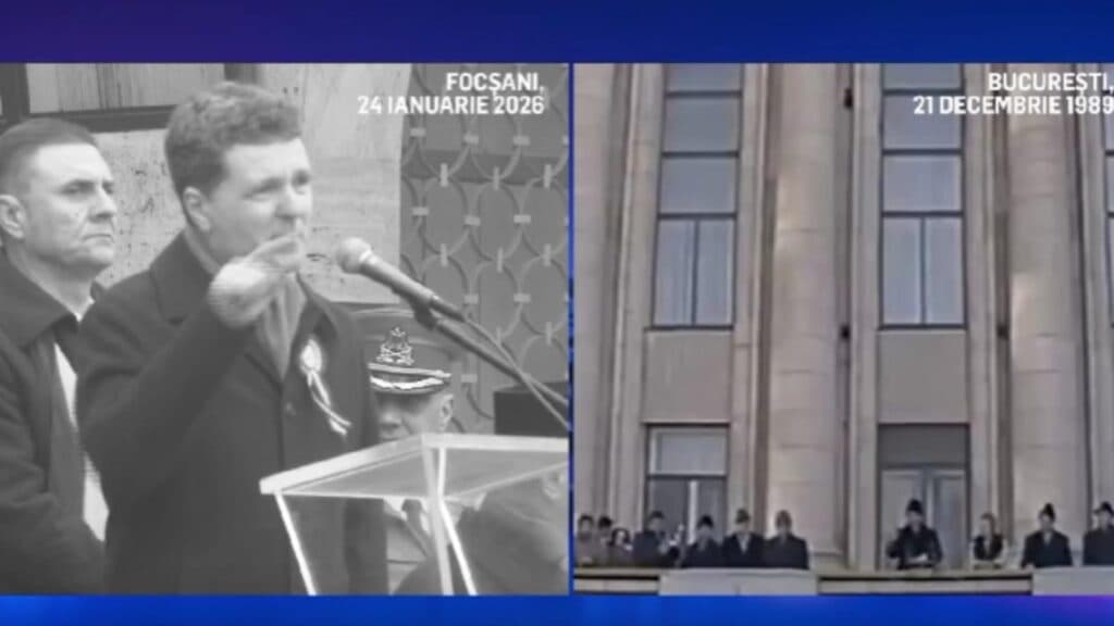 Nicușor Dan, ovaționat negativ în timpul unui discurs reminiscent al lui Ceaușescu din 1989, promitea prosperitate