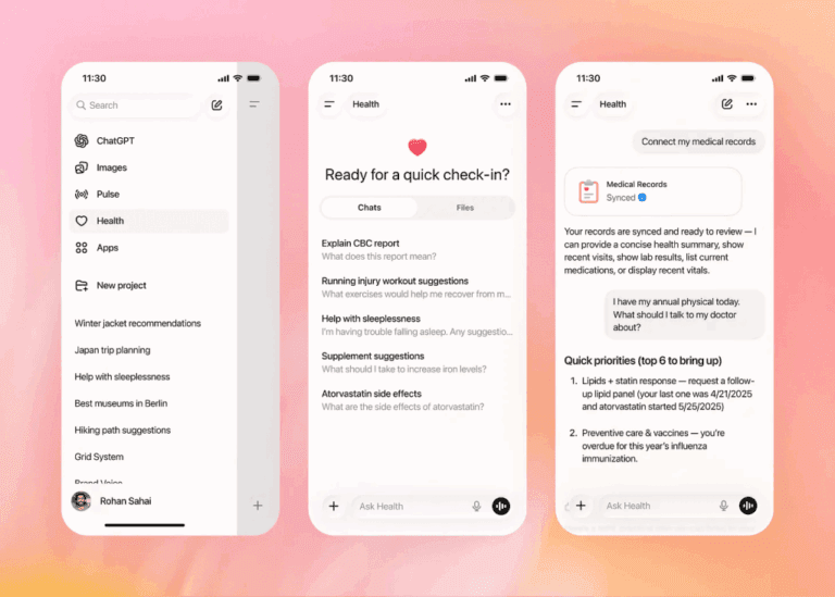 OpenAI lansează ChatGPT Health, dezvăluind că 230 de milioane de utilizatori caută informații despre sănătate în fiecare săptămână
