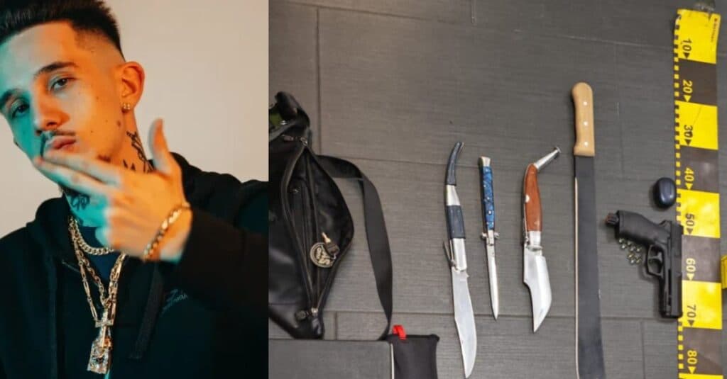 Trapperul MGK666, în mijlocul unei controverse cu spray lacrimogen și macete în sala de forță! Ce personalitate a fost reținută?