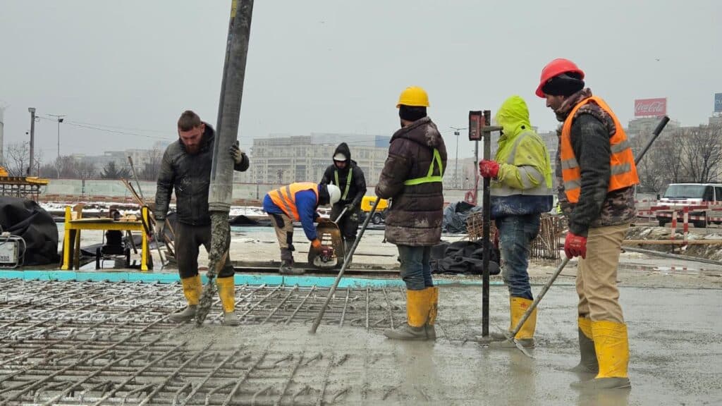 Noutăți pentru locuitorii Capitalei: Lucrările la Planșeul Unirii avansează într-o nouă fază