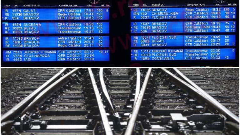 Gara de Nord: Trenuri întârziate cu ore întregi din cauza cablurilor de semnalizare tăiate. CFR promite reluarea circulației
