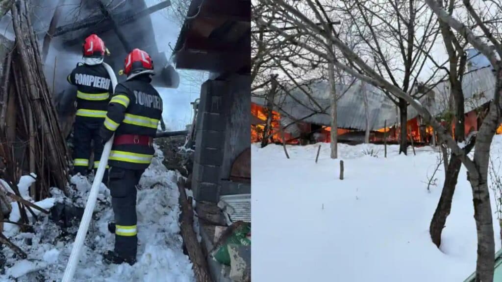 Weekend incendiar în județul Alba. Flăcările amenință unitățile de cazare montane