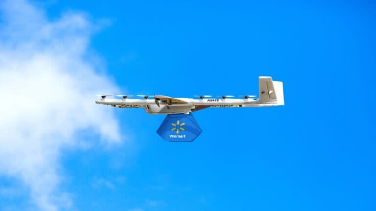 Wing își extinde serviciul de livrare prin drone în încă 150 de magazine Walmart