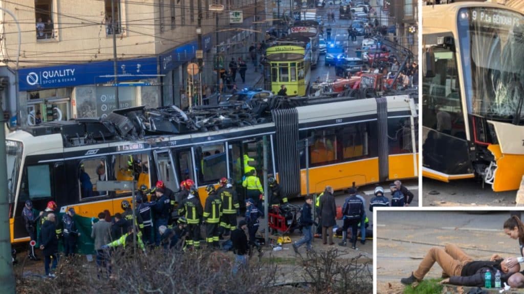 Tragedie în Milano: Un tramvai a deraiat și a izbit o clădire istorică, soldându-se cu o victimă și doi răniți grav