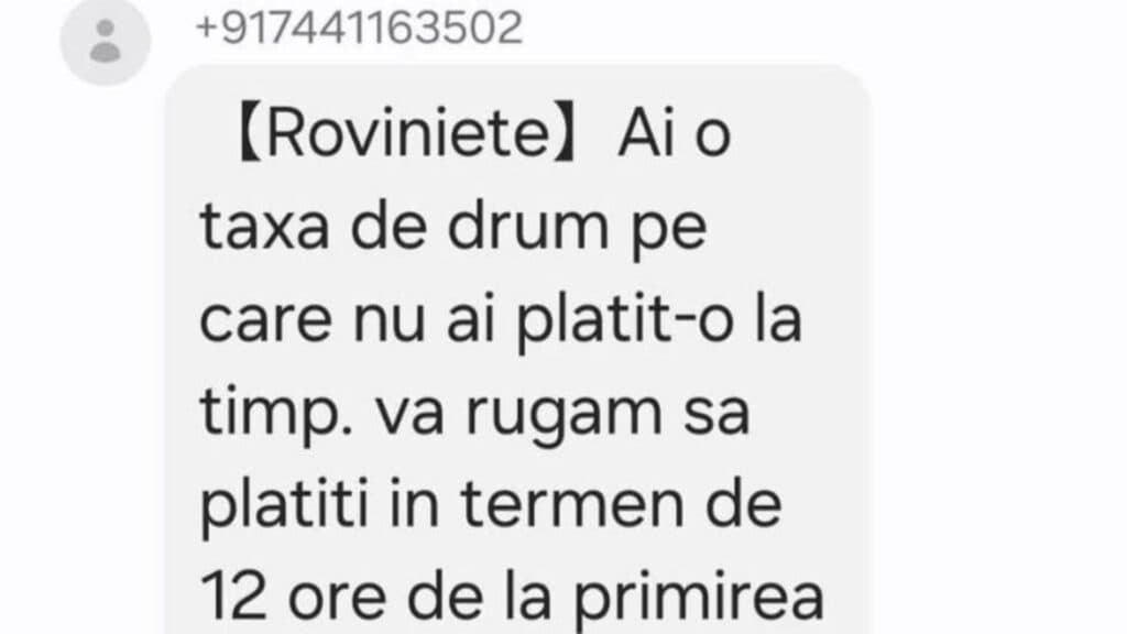 CNAIR emite un semnal de alarmă referitor la o încercare de înșelăciune legată de achitarea taxei auto