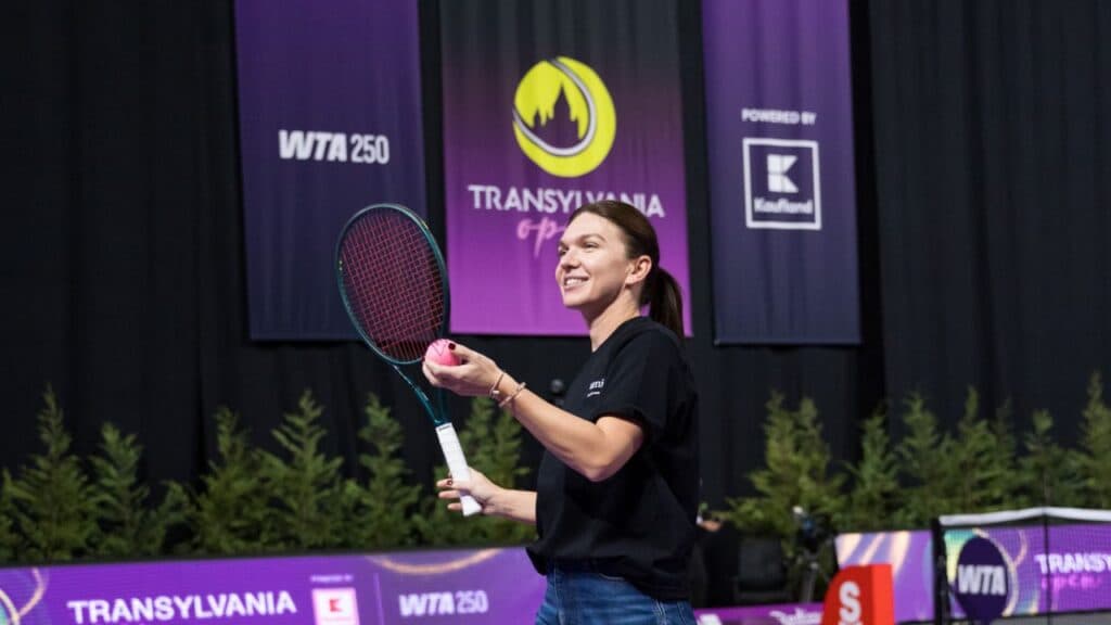 Simona Halep își împărtășește gândurile la un an de la retragerea din tenis, în cadrul Transylvania Open