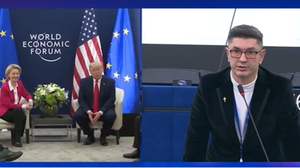 Luis Lazarus întrerupt în Parlamentul European în timpul unei critici la adresa Comisiei Europene
