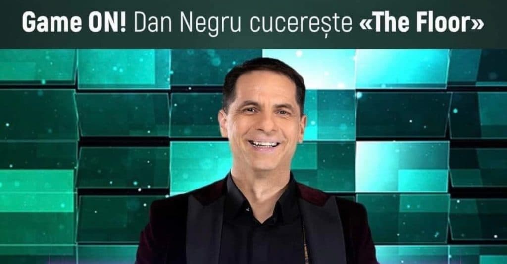 Pasiunea surprinzătoare a lui Dan Negru, dezvăluită la „The Floor”: „Este singurul element ce nu se perimează.”