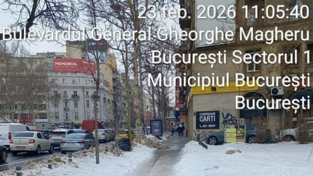 Amenzi aplicate în București pentru trotuare necurățate de zăpadă. Ce imagine au străzile?