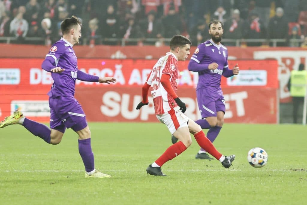 Dinamo – FC Argeș 0-0: Moment tensionat pentru „câini” din cauza unei accidentări