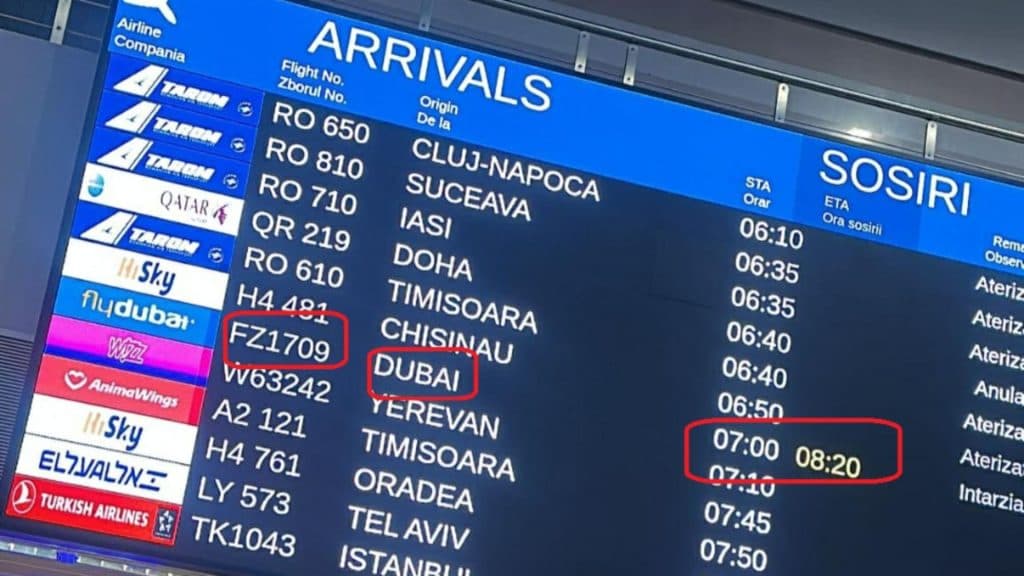 Românii prind zborul spre casă: aeronava a plecat din Dubai către București