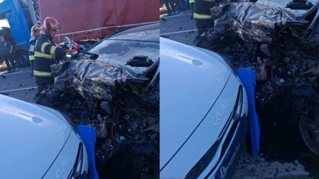 Accident grav pe DN1 în Bihor: Patru răniți după coliziunea dintre trei mașini și un TIR
