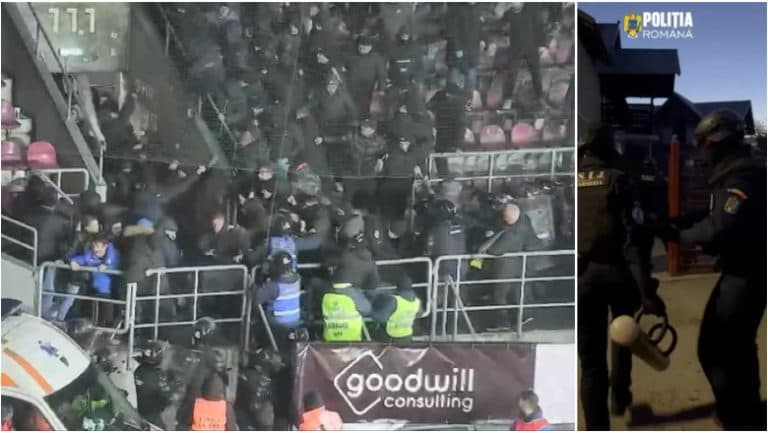 Percheziții în urma incidentelor de la meciul Rapid – Petrolul: amenzi de peste 90.000 de lei și nouă suspecți audiați