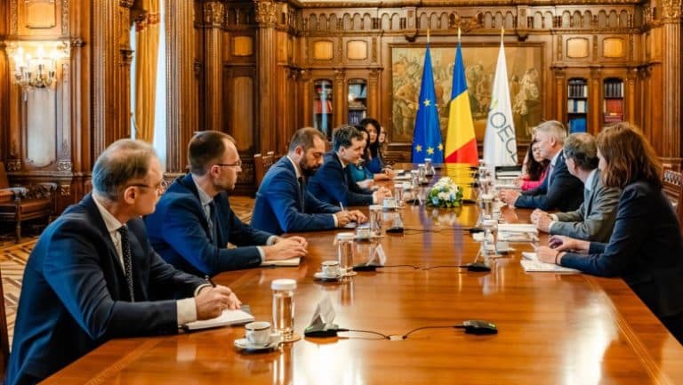 Vizita Secretarului General al OCDE la Palatul Cotroceni: Îndemnul lui Nicușor Dan