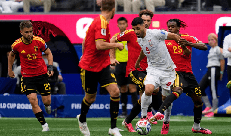 Belgia a terminat la egalitate cu Iranul în grupa G a Cupei Mondiale