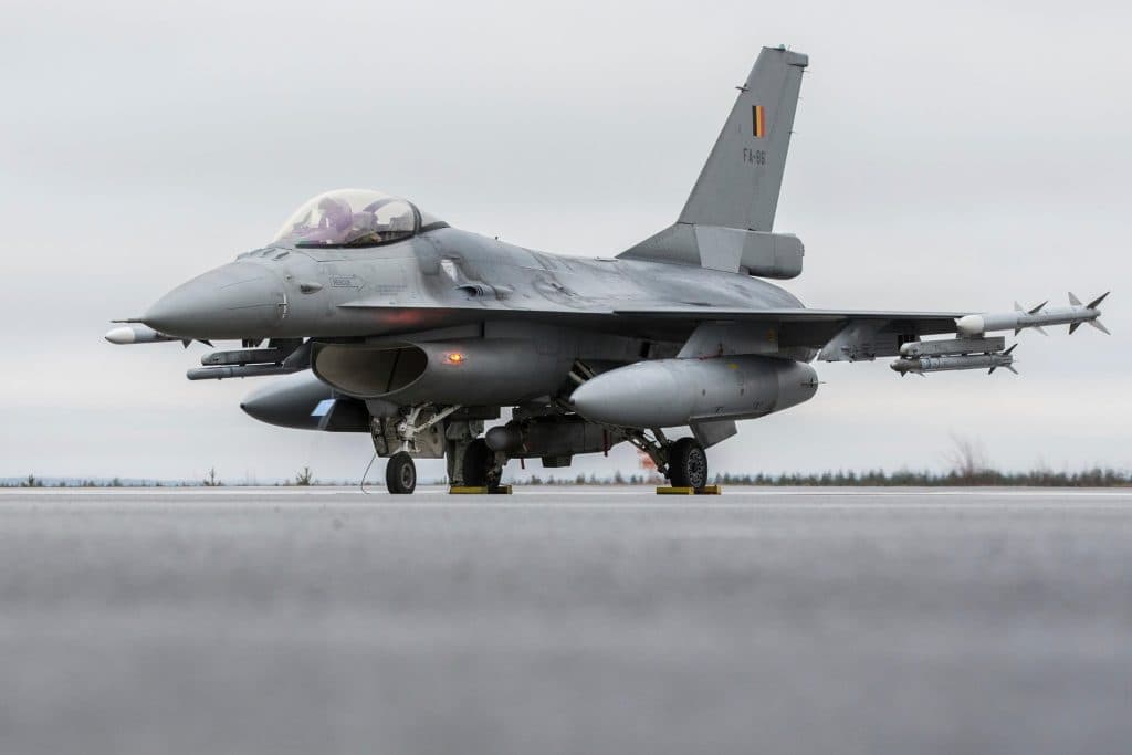 Belgia va preda avioane de vânătoare F-16 Ucrainei