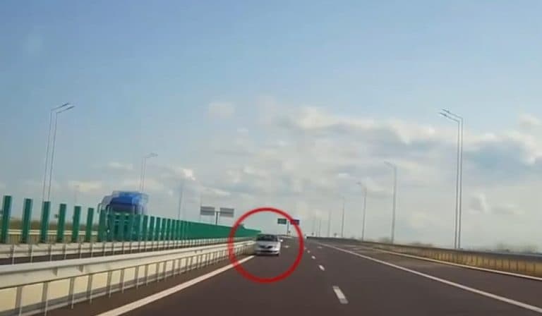 Un sofer a fost identificat dupa ce a circulat pe contrasens pe A7