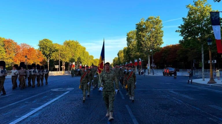 Armata României participă la parada de Ziua Franței la Paris