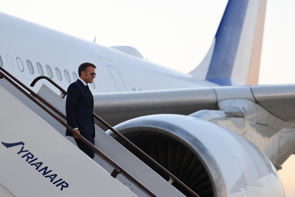 Emmanuel Macron devine primul președinte occidental în Siria