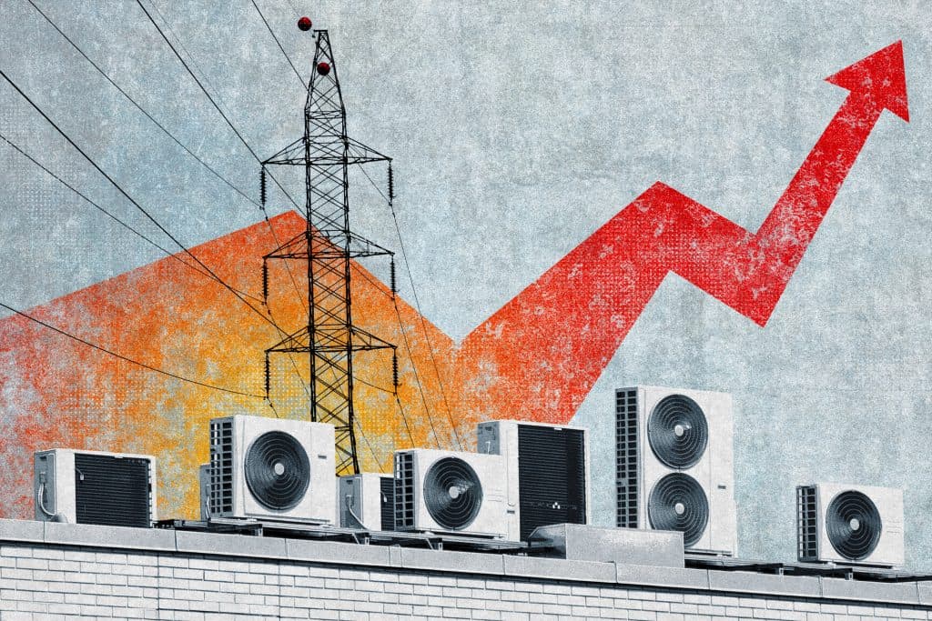 Prețurile mari la energia electrică persistă din cauza căldurii extreme