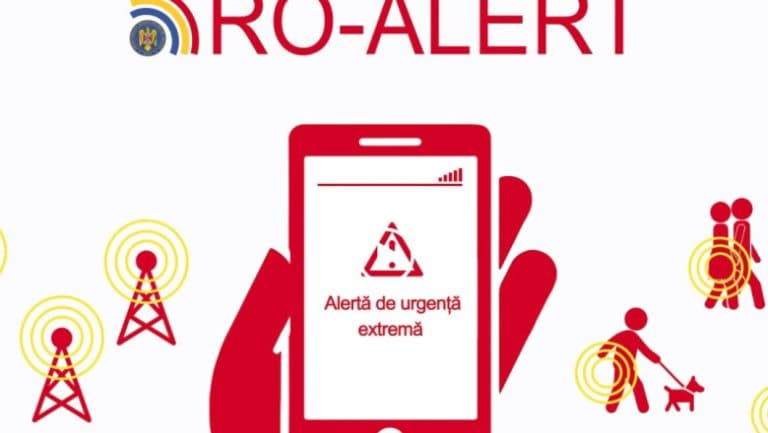 Locuitorii din nordul județului Tulcea au fost avertizați prin RO-Alert