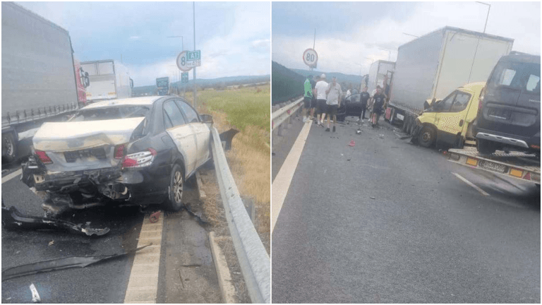 Accident grav pe autostrada A1, în județul Timiș