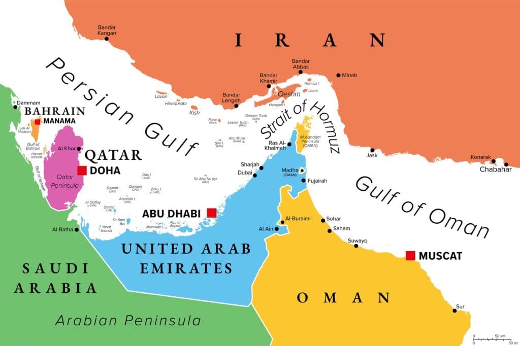 Omanul și Iranul discută crearea unui coridor temporar prin Strâmtoarea Ormuz