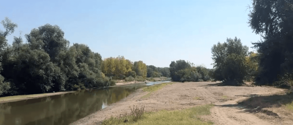 Râul Jiu a atins cel mai scăzut nivel din ultimele 100 de ani