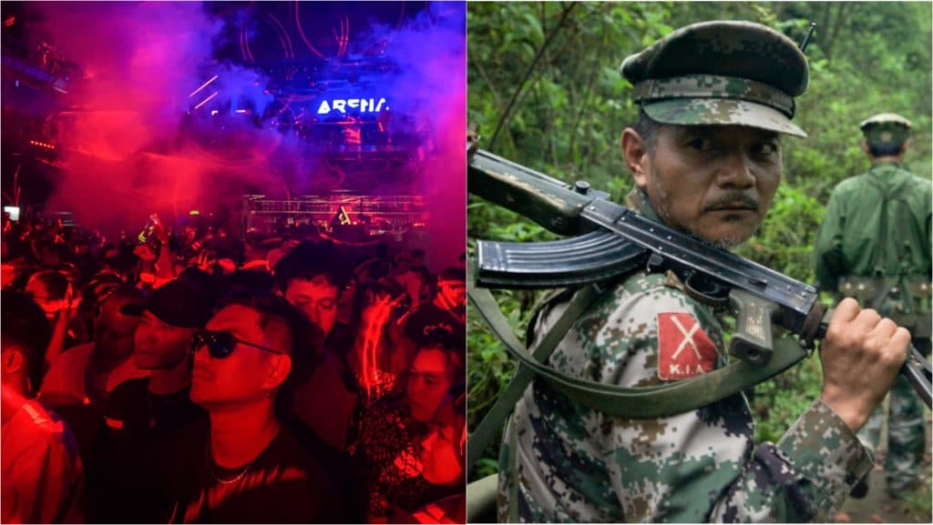 Bogații din myanmar continuă să trăiască în lux în ciuda războiului