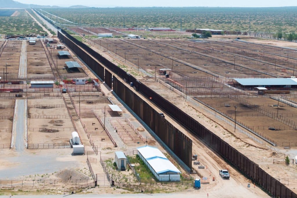 Zidul de la granița SUA-Mexic se extinde în Big Bend
