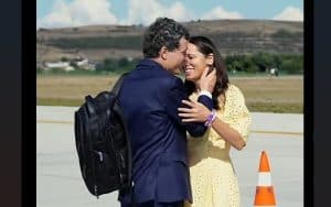 Imagini noi din vizita lui Nicușor Dan la New York, inclusiv un moment emoționant cu Mirabela Grădinaru