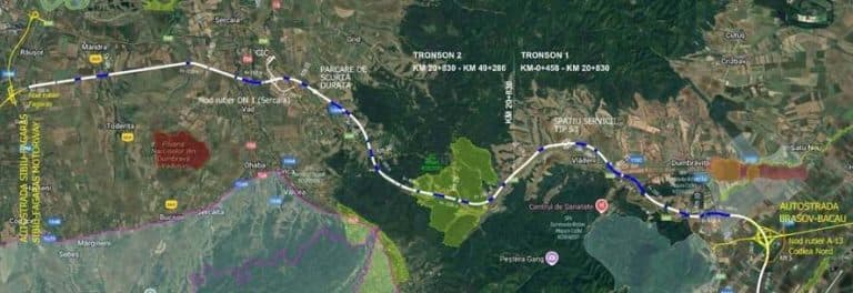 Autostrada Brașov-Făgăraș primește aviz pentru lucrări, începere estimată în 2027