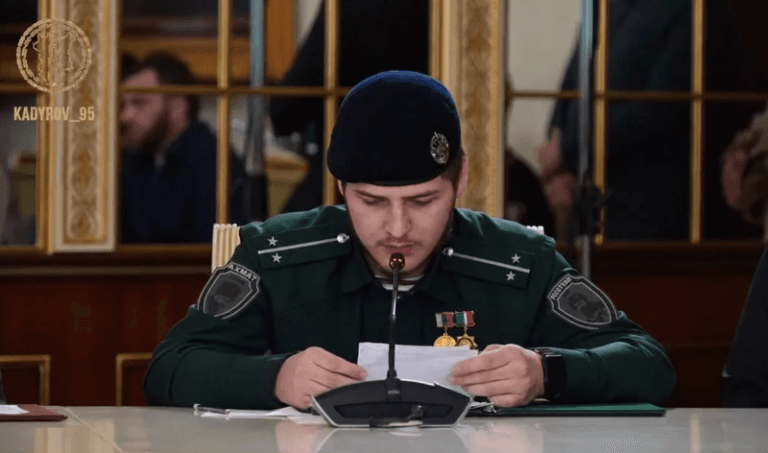 Fiul dictatorului Kadîrov, Adam, devine viral după un videoclip neinteligibil