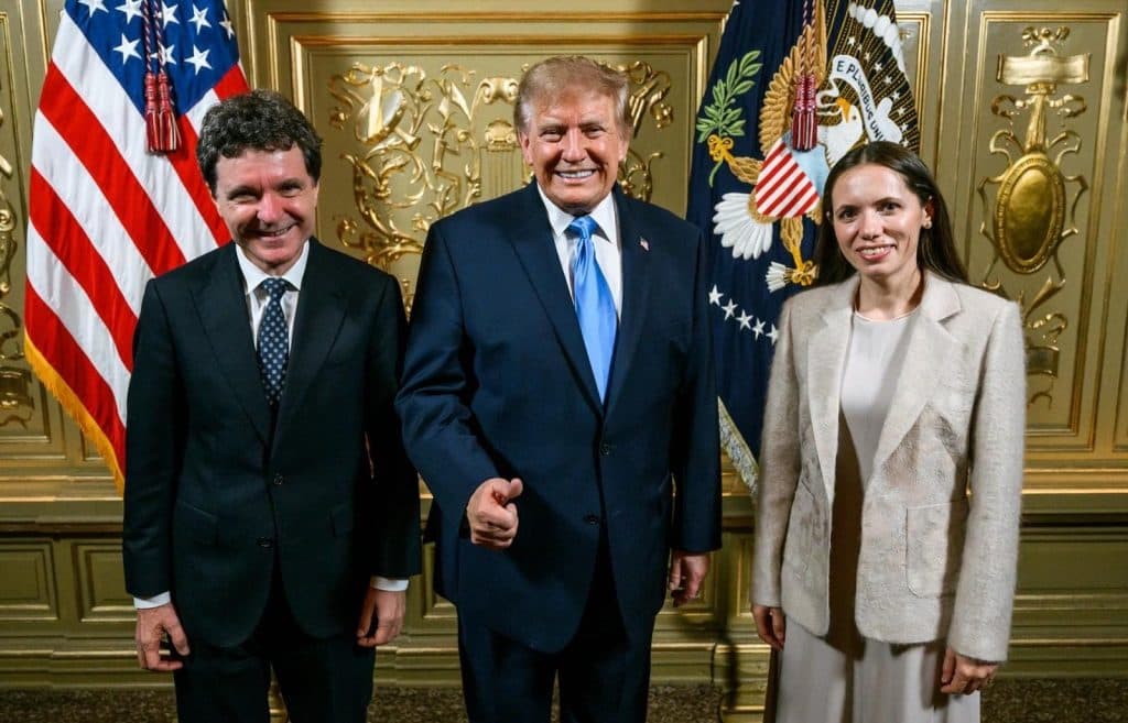 Nicușor Dan, întâlnire cu Donald Trump la New York