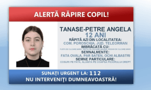 Alertă răpire copil în Teleorman: Fata de 12 ani a fost urcată cu forța într-o mașină