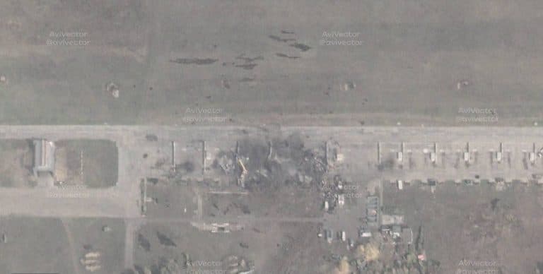 Ucraina atacă bombardiere rusești pe aerodromul din Voronej