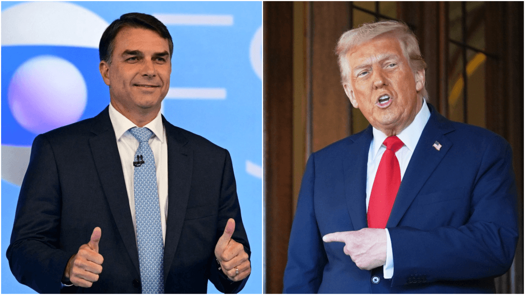 Trump l-a ajutat pe Flavio Bolsonaro să ajungă în SUA după pierderea alegerilor
