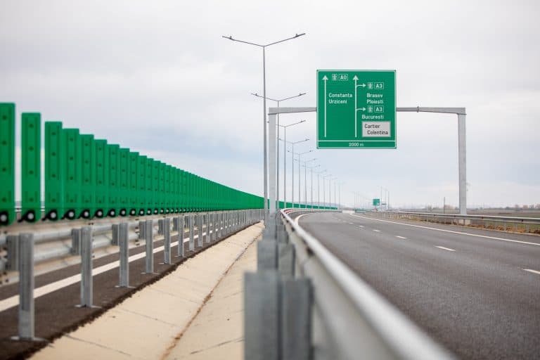 Pasajul DN3 peste Autostrada Bucureştiului A0 este deschis circulaţiei